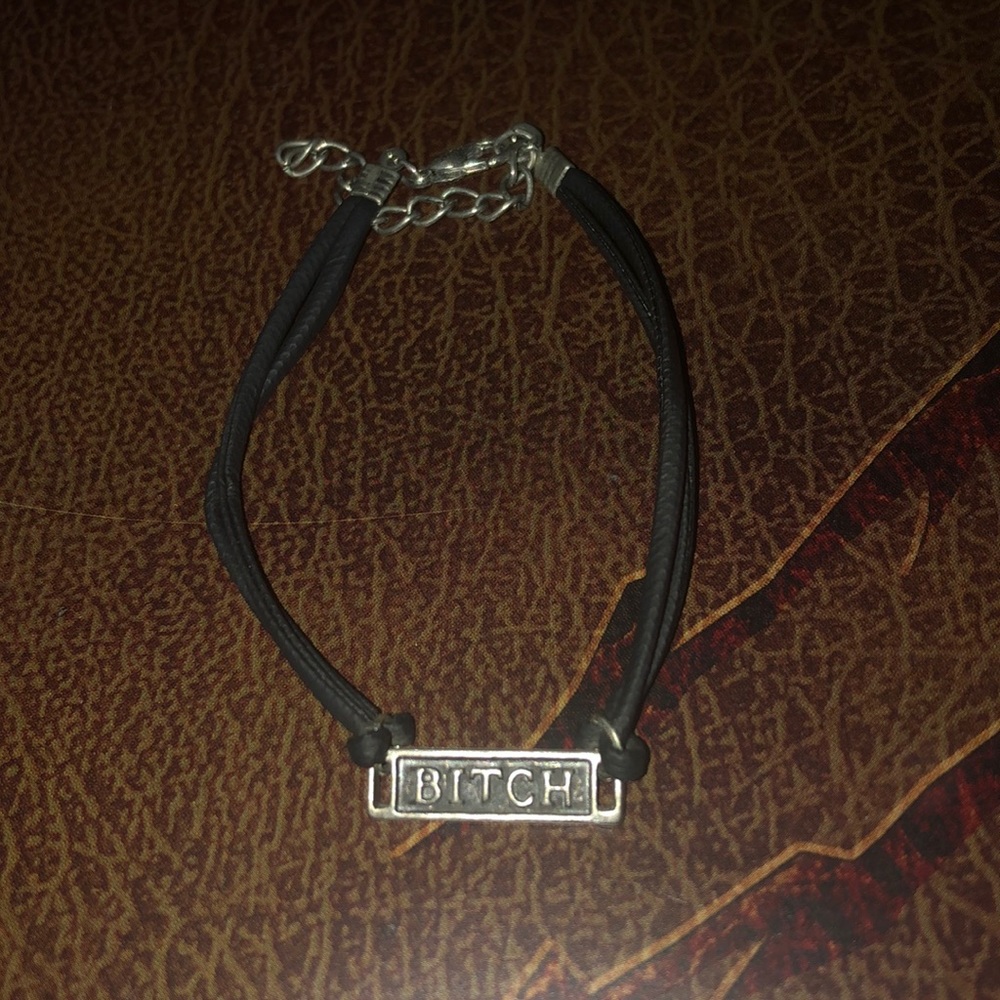 “B*tch” bracelet (Supernatural-themed)